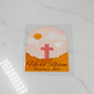 Christian Easter Cross He is risen  Religion Bible UVDTF CUP WRAPS