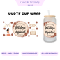 Christian Ella Fortaleza y dignidad Religion Bible UVDTF CUP WRAPS