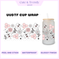 UVDTF  pink bee hives   cup wrap, permanent, waterproof, easy to apply