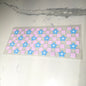 FLORALPINK BLUE CHECKERED UVDTF WRAPS FOR CUPS