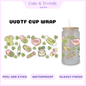 Lucky Nurse health  UVDTF green st patrick doctor cup wrap, permanent, waterproof, easy to apply