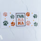 Animals Fur Mama Pets UV DTF Wraps For Cup