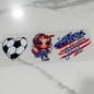 SOCCER Exercise USA Girl Soccer Sports UVDTF Decal