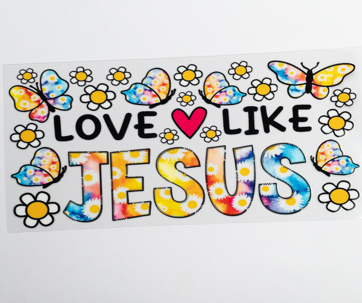 Love Like Jesus Cup Wrap Double Sided