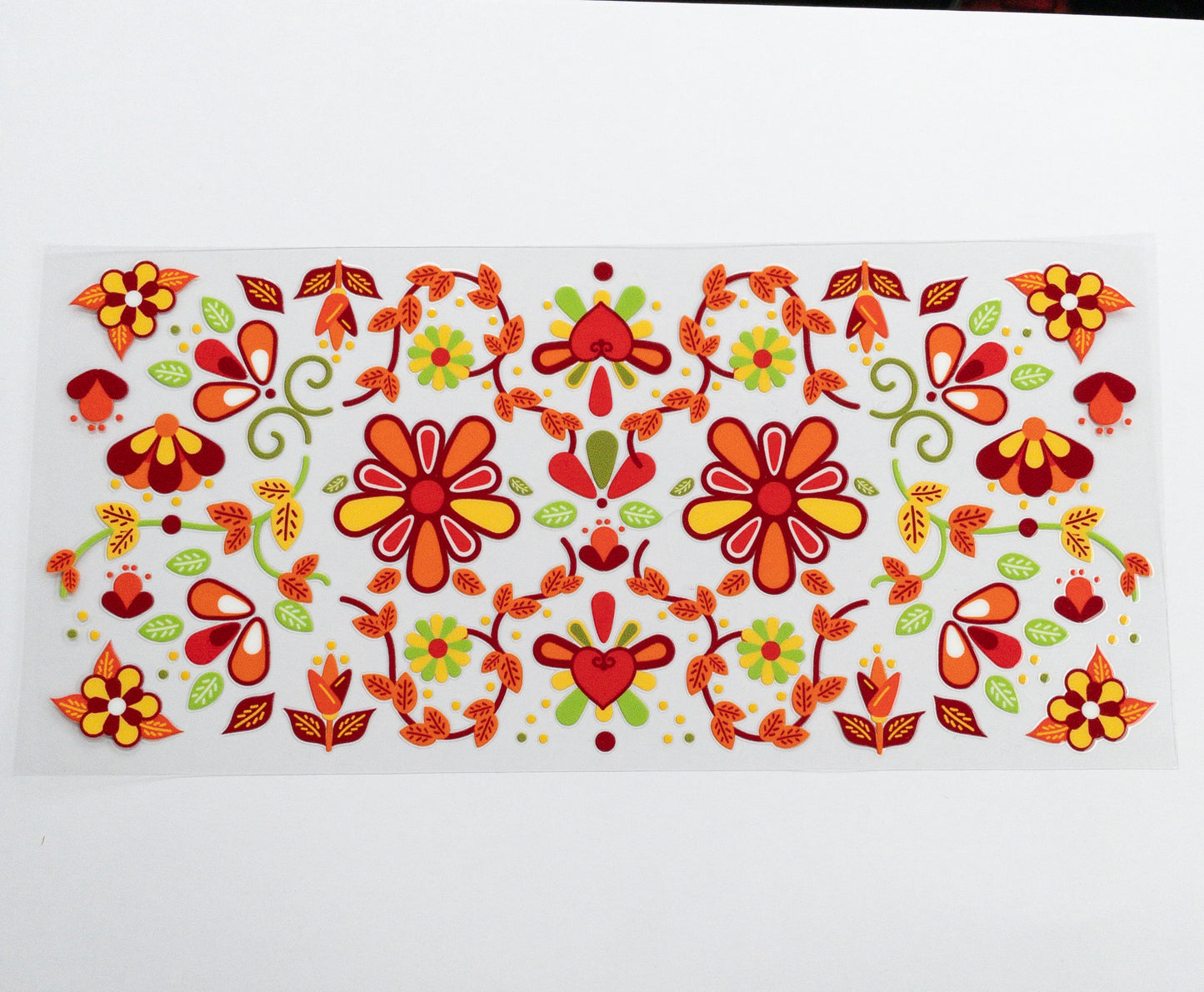 Spring Floral UVDTF Cup Wraps Double Sided