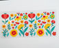 Spring Floral UVDTF Cup Wraps Double Sided