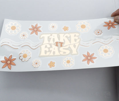 TAKE IT EASY UVDTF Cup Wrap