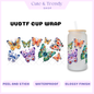 UVDTF Butterfly DIY for personalized cups, permanent, waterproof, easy to apply