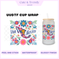 UVDTF DECAL Mexico DIY for personalized cups, permanent, waterproof, easy to apply