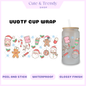 Chrismas Healthcare Nurse UVDTF Cup Wrap double sided